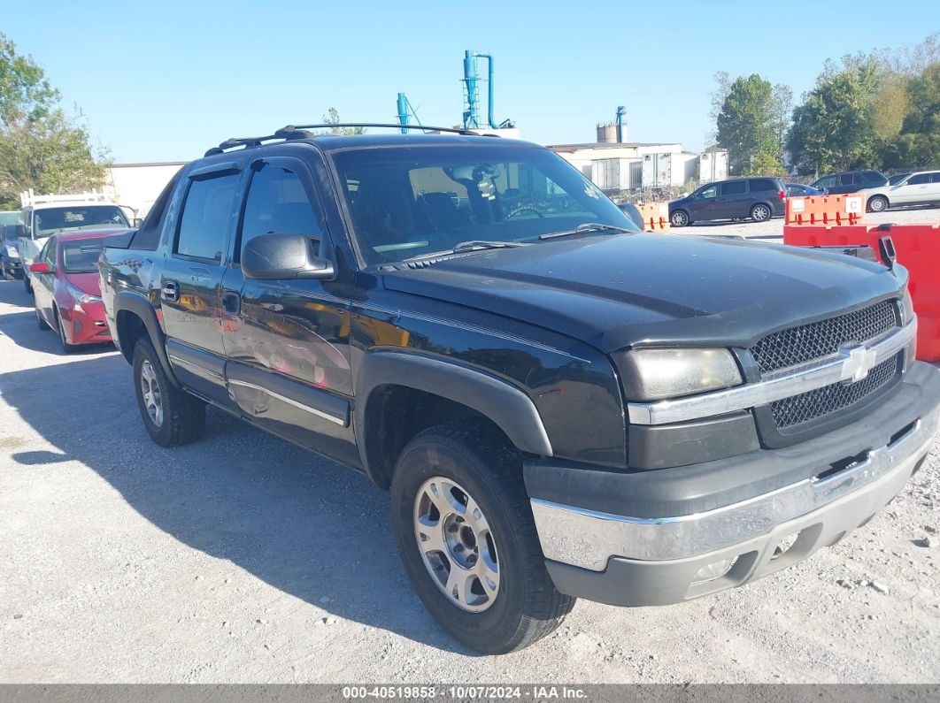 2004 CHEVROLET AVALANCHE 1500 Black  Gasoline 3GNEC12T94G340265 photo #1