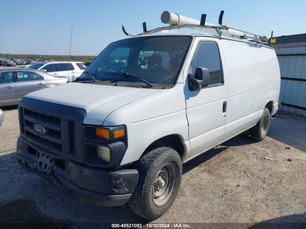 2011 FORD E-150 COMMERCIAL White  Gasoline 1FTNE1EW0BDA16415 photo #3