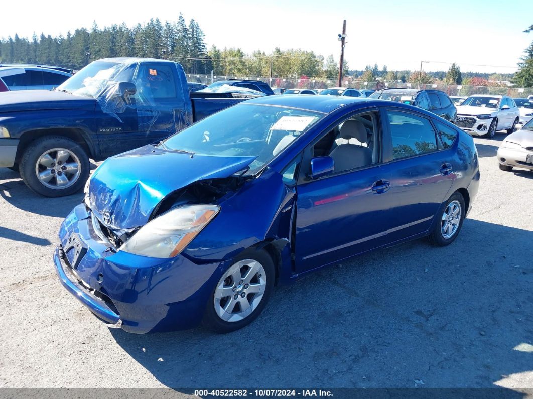 2009 TOYOTA PRIUS Blue  Hybrid JTDKB20U697876609 photo #3