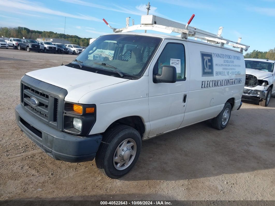 2013 FORD E-150 COMMERCIAL White  Gasoline 1FTNE1EW9DDA38304 photo #3