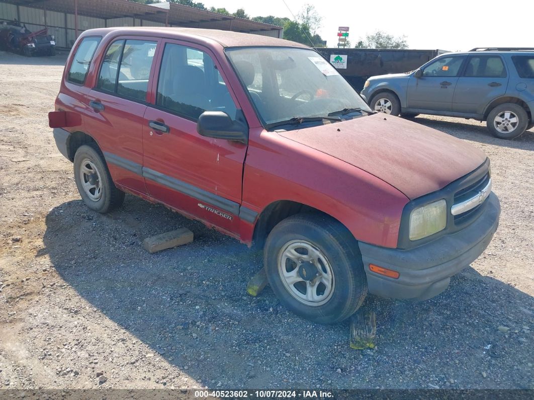 2000 CHEVROLET TRACKER HARD TOP Red  Gasoline 2CNBJ13C9Y6929944 photo #1