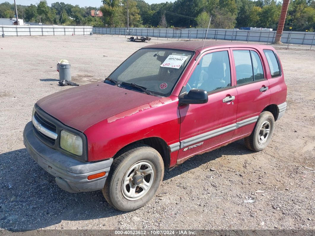 2000 CHEVROLET TRACKER HARD TOP Red  Gasoline 2CNBJ13C9Y6929944 photo #3