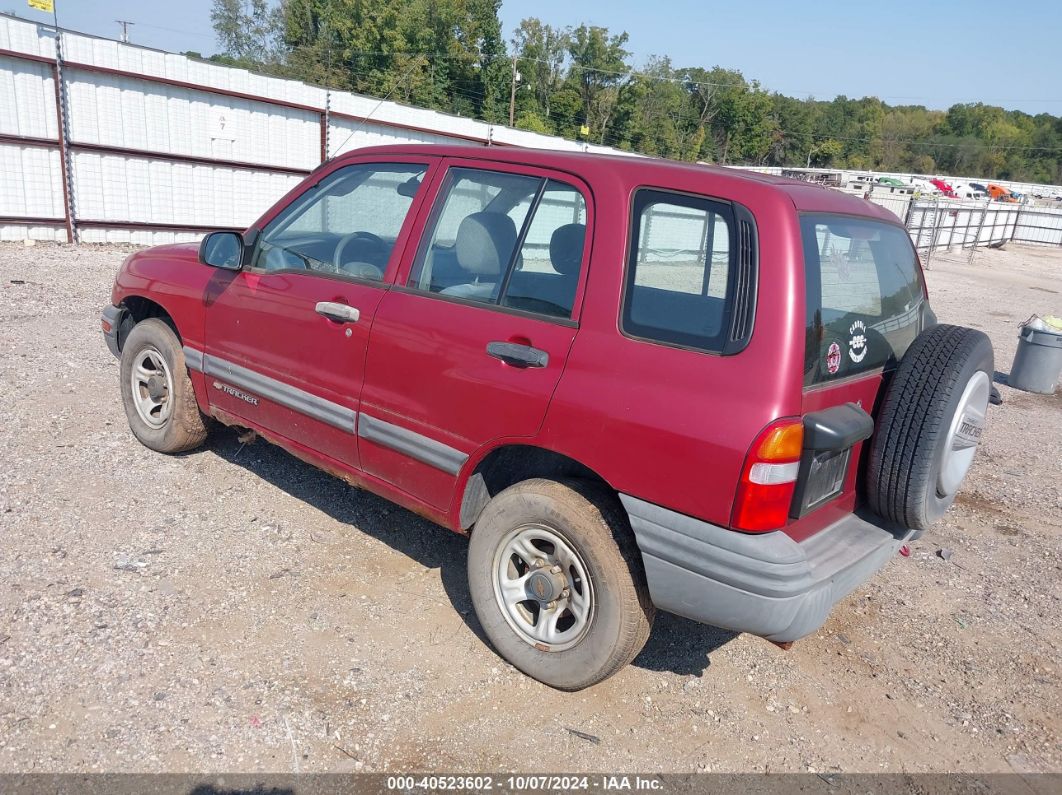 2000 CHEVROLET TRACKER HARD TOP Red  Gasoline 2CNBJ13C9Y6929944 photo #4