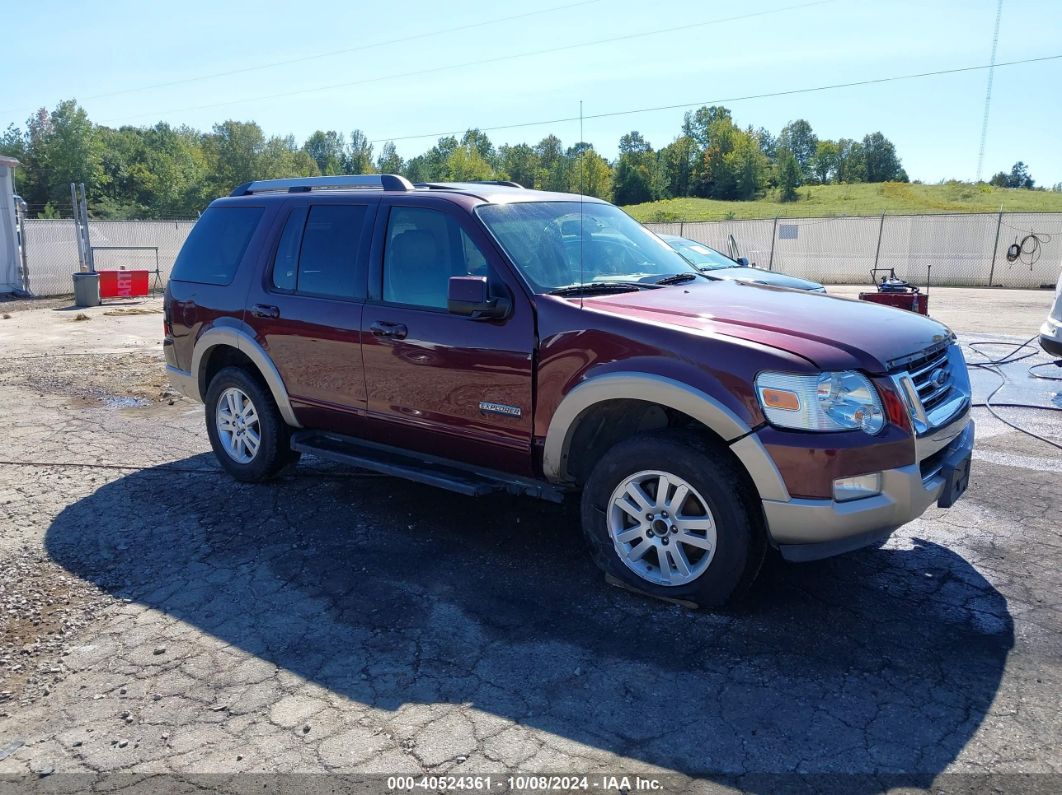 2006 FORD EXPLORER EDDIE BAUER Maroon  Gasoline 1FMEU64EX6UB22364 photo #1