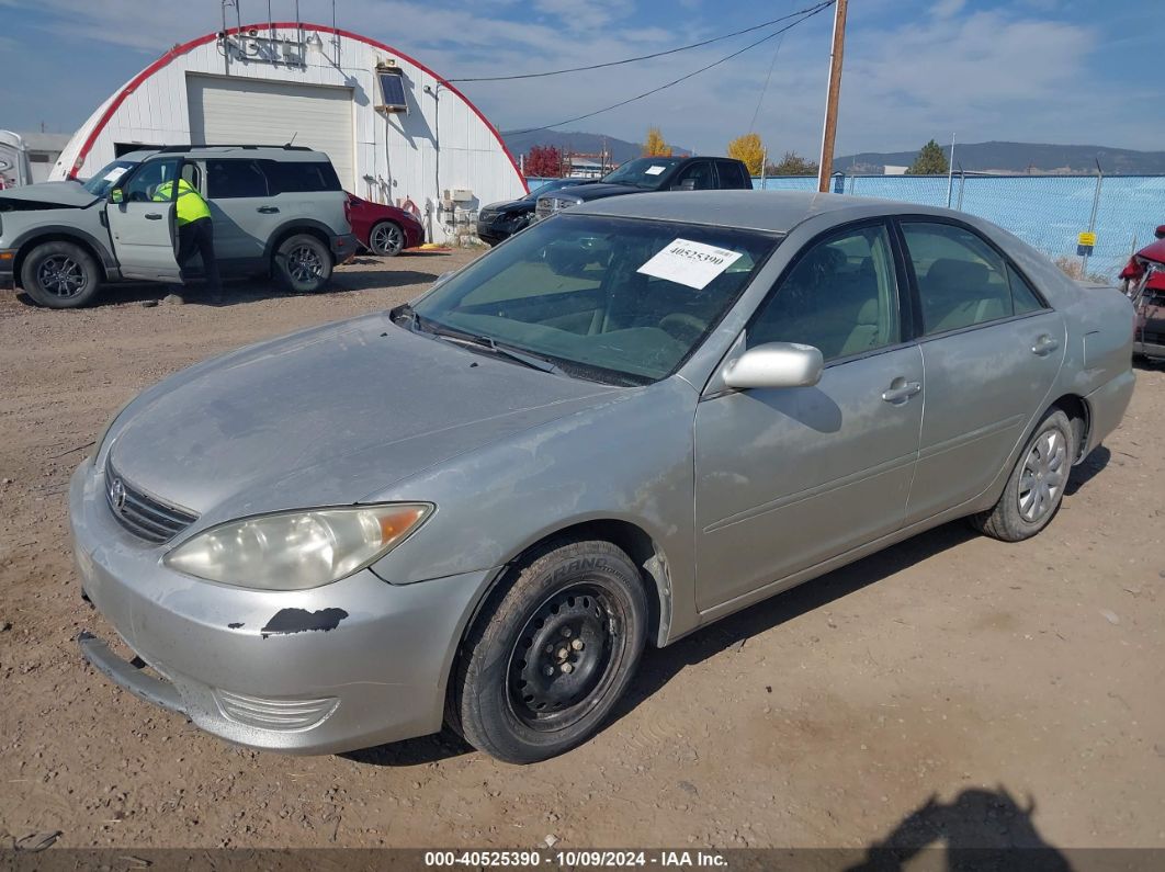 2005 TOYOTA CAMRY LE Silver  Gasoline 4T1BE32K95U017403 photo #3