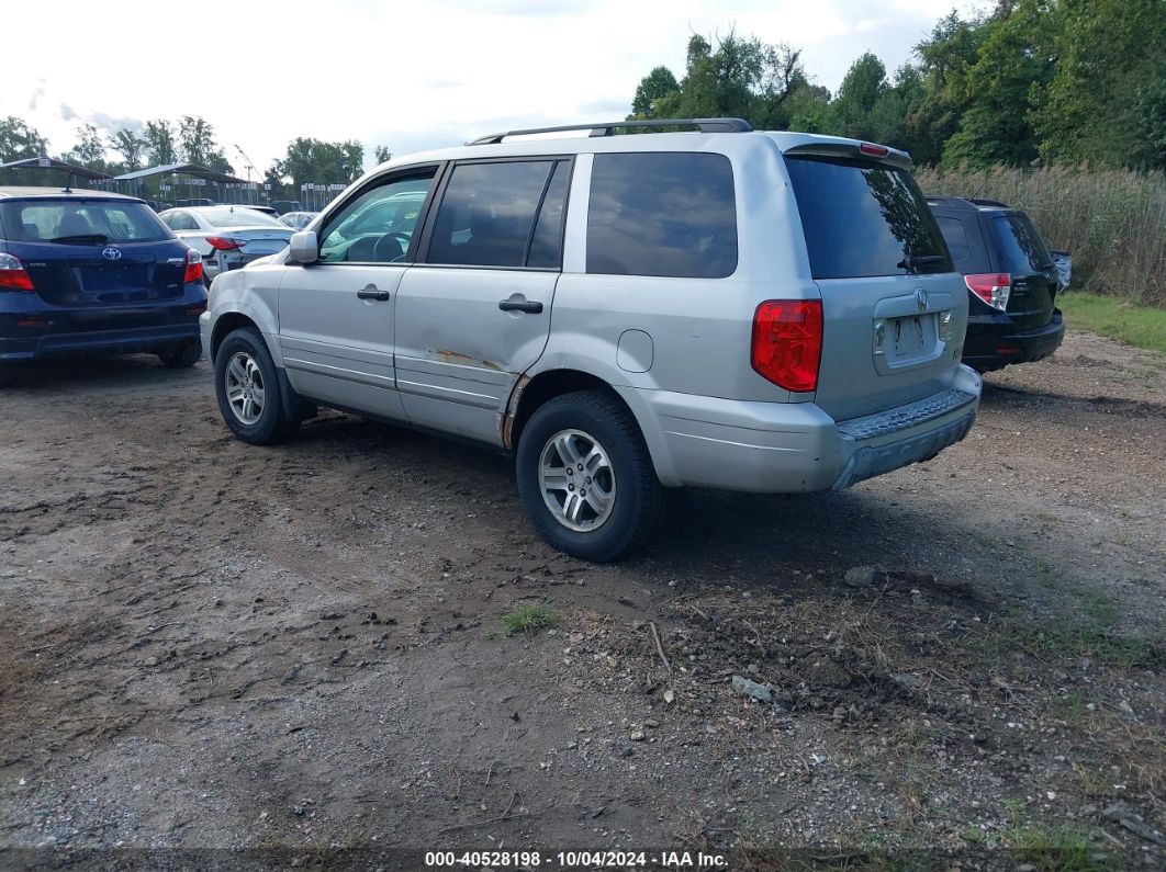 2004 HONDA PILOT EX Silver  Gasoline 2HKYF18414H571925 photo #4