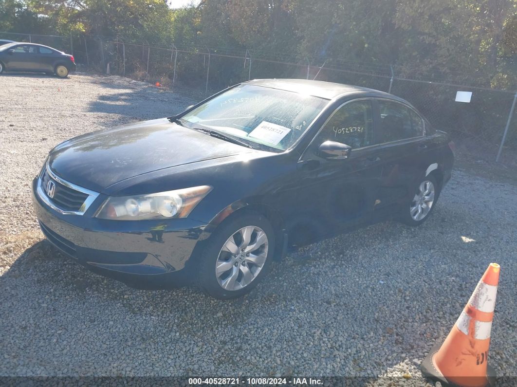 2009 HONDA ACCORD 2.4 EX-L Black  Gasoline 1HGCP26869A018237 photo #3