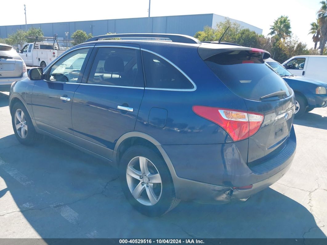 2007 HYUNDAI VERACRUZ GLS/LIMITED/SE Dark Blue  Gasoline KM8NU13C17U019659 photo #4