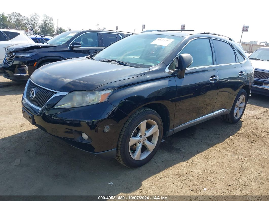 2011 LEXUS RX 350 Black  Gasoline 2T2ZK1BA3BC050781 photo #3