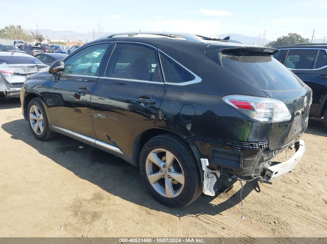 2011 LEXUS RX 350 Black  Gasoline 2T2ZK1BA3BC050781 photo #4