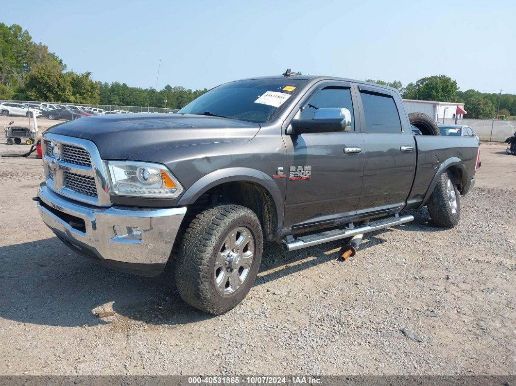 2018 RAM 2500 LARAMIE  4X4 6'4 BOX Gray  Diesel 3C6UR5FL3JG231985 photo #3