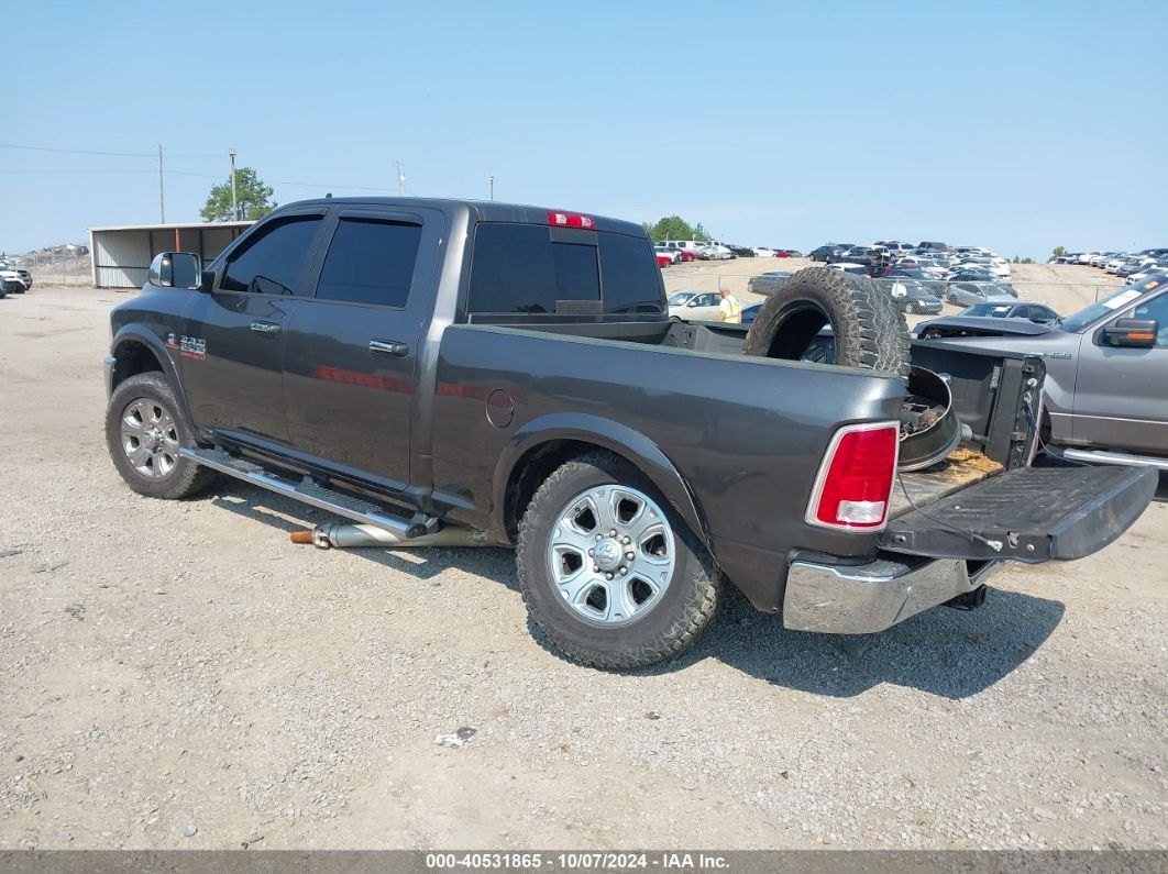 2018 RAM 2500 LARAMIE  4X4 6'4 BOX Gray  Diesel 3C6UR5FL3JG231985 photo #4