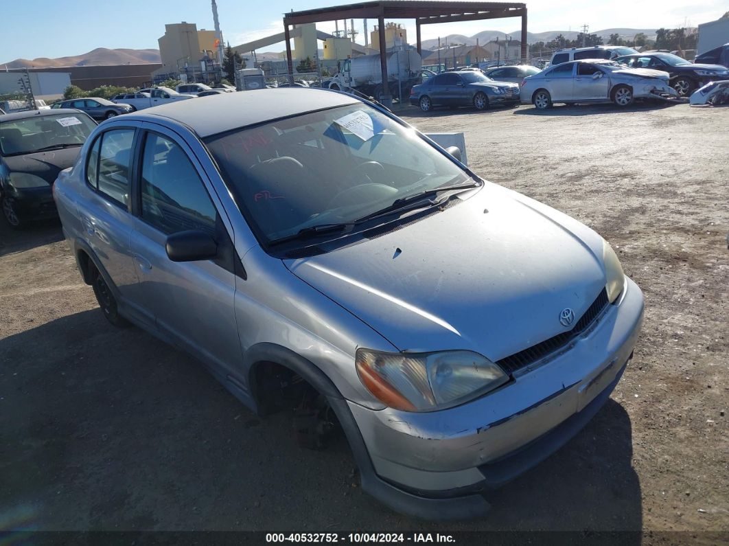 2000 TOYOTA ECHO Silver  Gasoline JTDBT1230Y0027563 photo #1