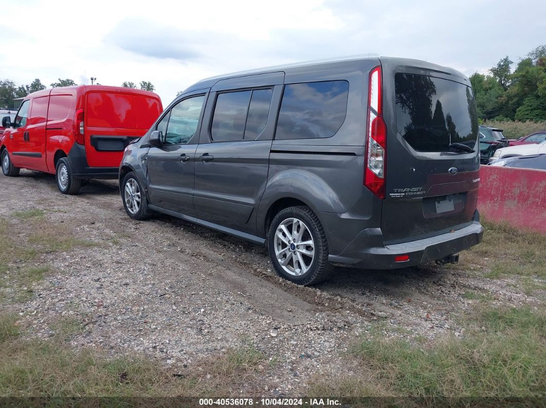 2017 FORD TRANSIT CONNECT TITANIUM Gray  Gasoline NM0GE9G78H1313369 photo #4