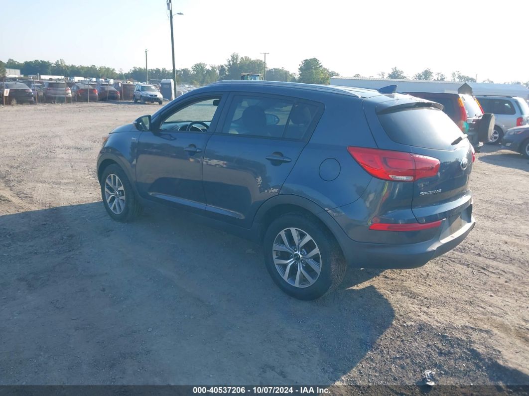 2015 KIA SPORTAGE LX Navy  Gasoline KNDPBCAC7F7700908 photo #4