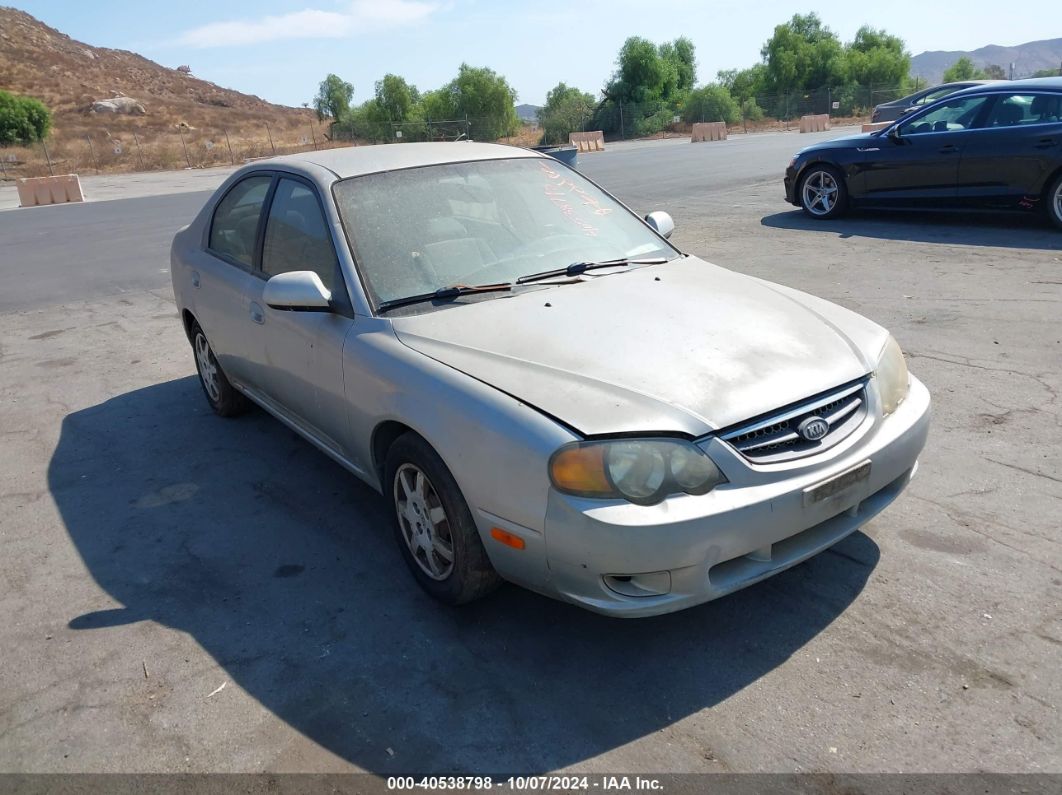 2002 KIA SPECTRA GS/GSX Gray  Gasoline KNAFB161425051806 photo #1