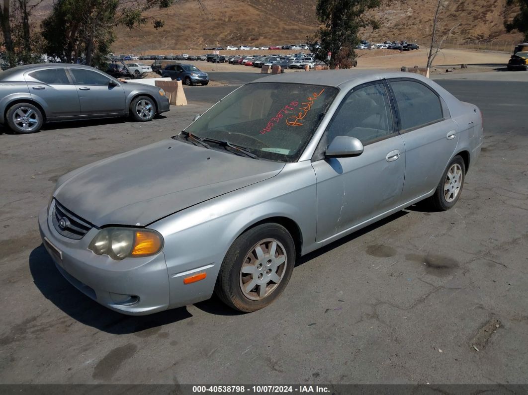 2002 KIA SPECTRA GS/GSX Gray  Gasoline KNAFB161425051806 photo #3