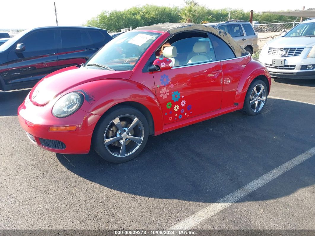 2006 VOLKSWAGEN NEW BEETLE 2.5 Red  Gasoline 3VWRG31YX6M325721 photo #3