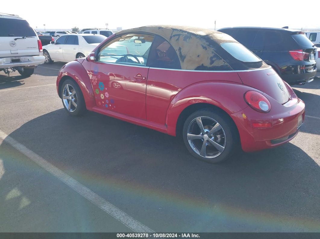 2006 VOLKSWAGEN NEW BEETLE 2.5 Red  Gasoline 3VWRG31YX6M325721 photo #4