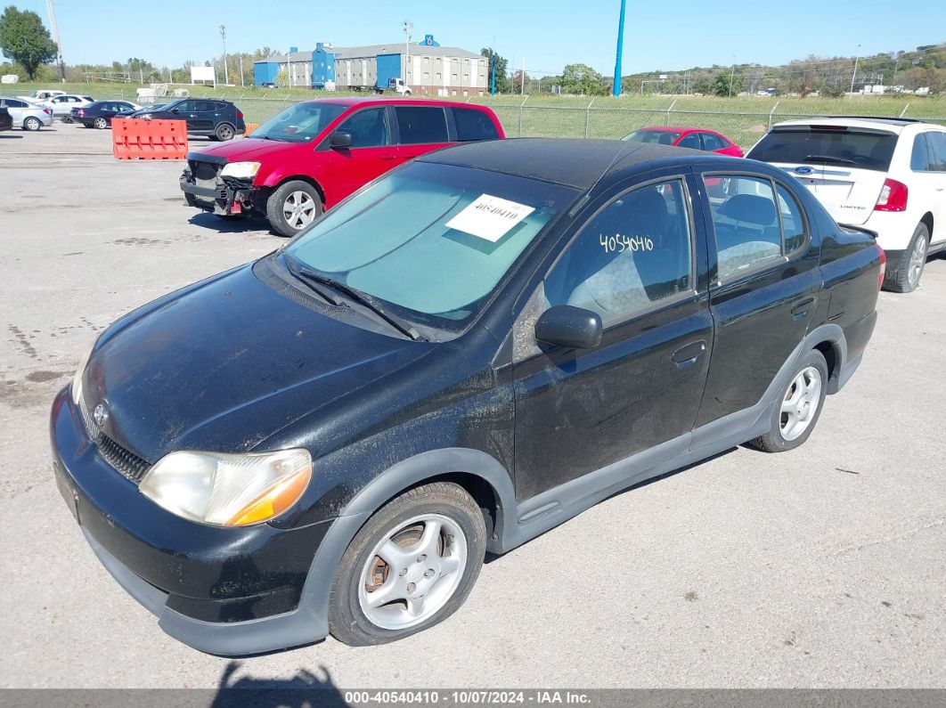 2001 TOYOTA ECHO Black  Gasoline JTDBT123X10187424 photo #3