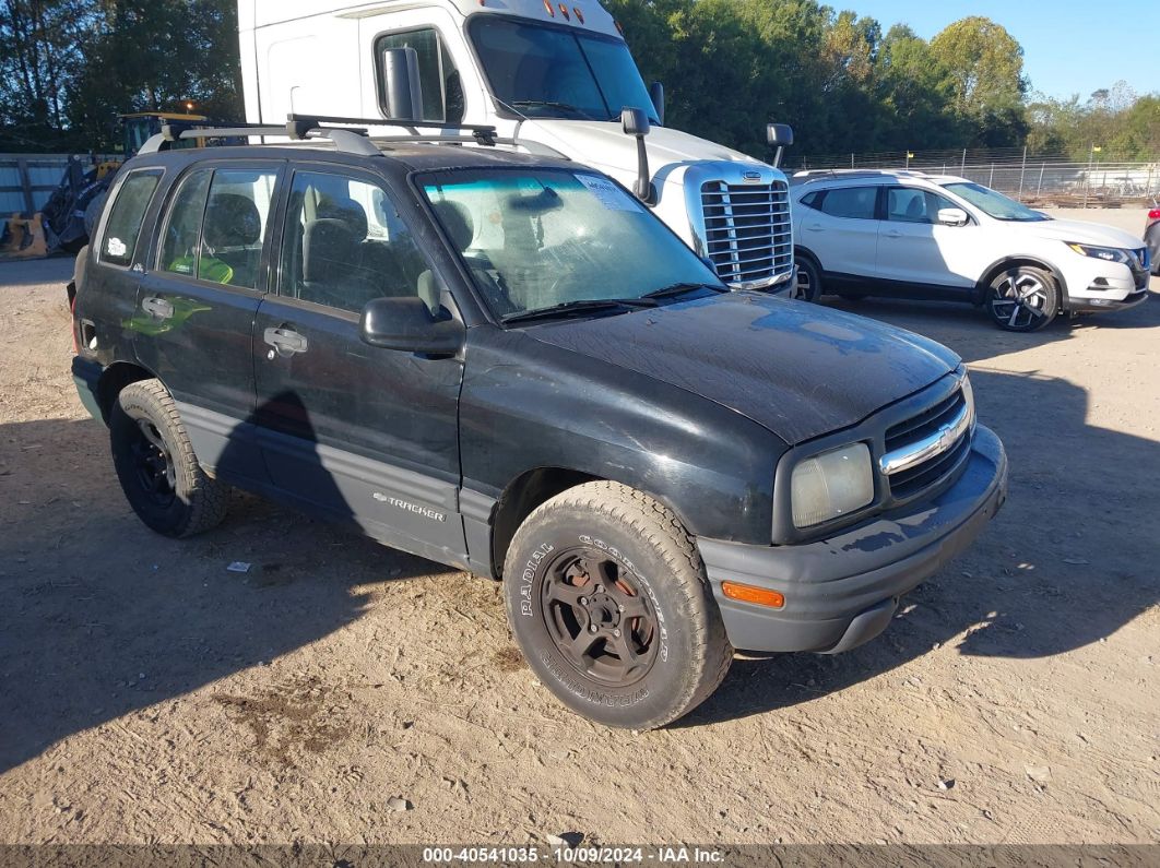 2000 CHEVROLET TRACKER HARD TOP Black  Gasoline 2CNBJ13C7Y6907179 photo #1