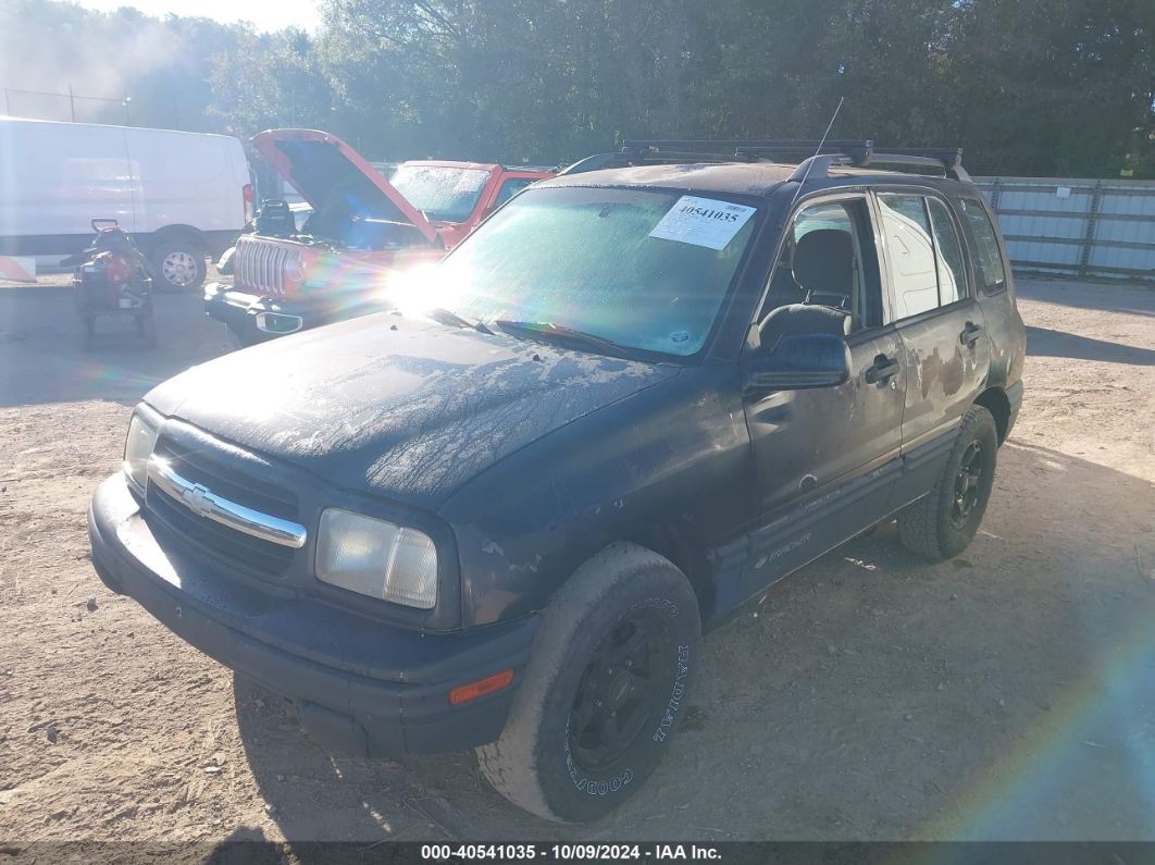 2000 CHEVROLET TRACKER HARD TOP Black  Gasoline 2CNBJ13C7Y6907179 photo #3