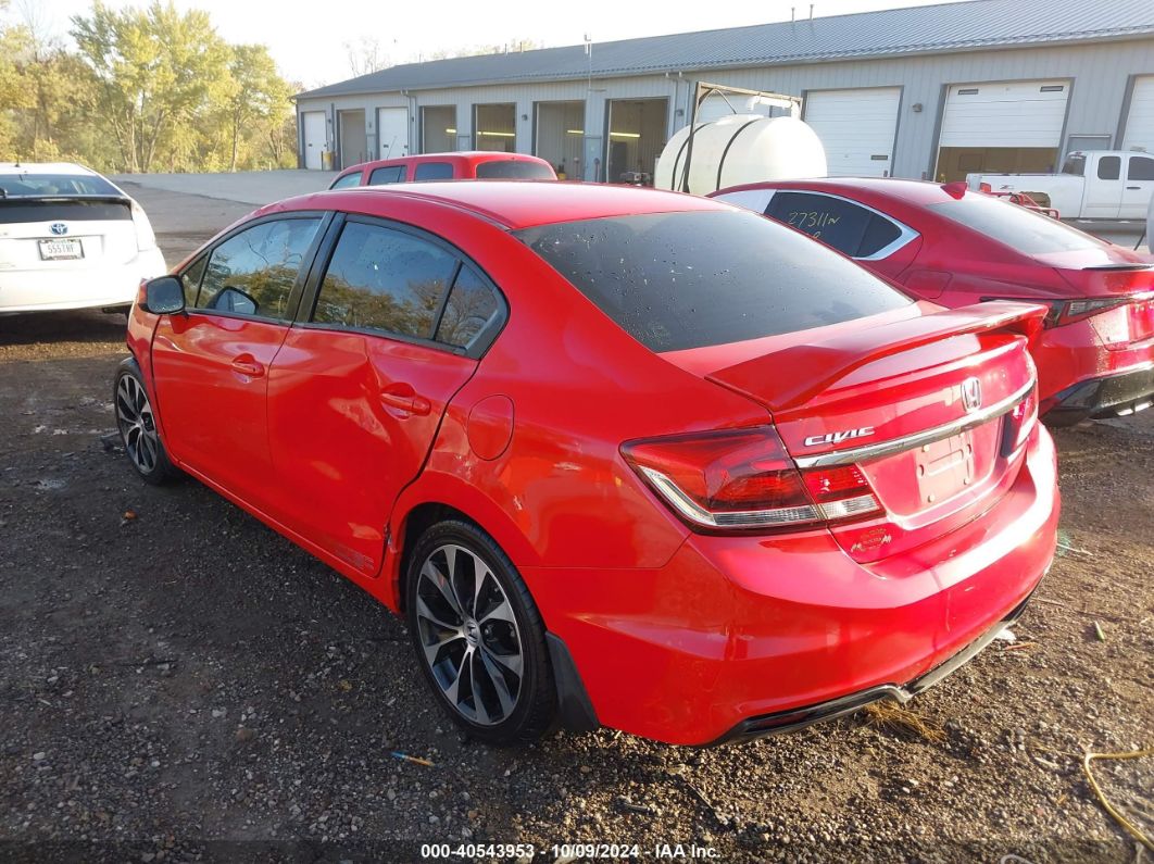 2013 HONDA CIVIC SI Red  Gasoline 2HGFB6E55DH704452 photo #4