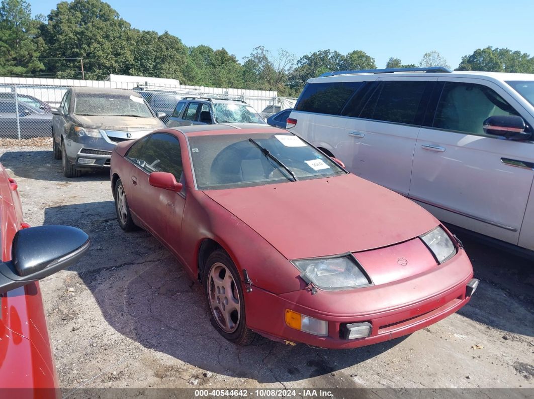 1991 NISSAN 300ZX Red  Gasoline JN1RZ24H6MX502262 photo #1