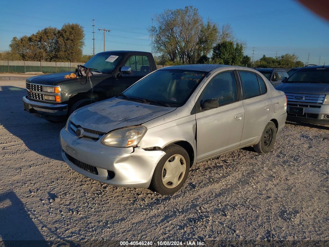 2003 TOYOTA ECHO Silver  Gasoline JTDBT123035049090 photo #3