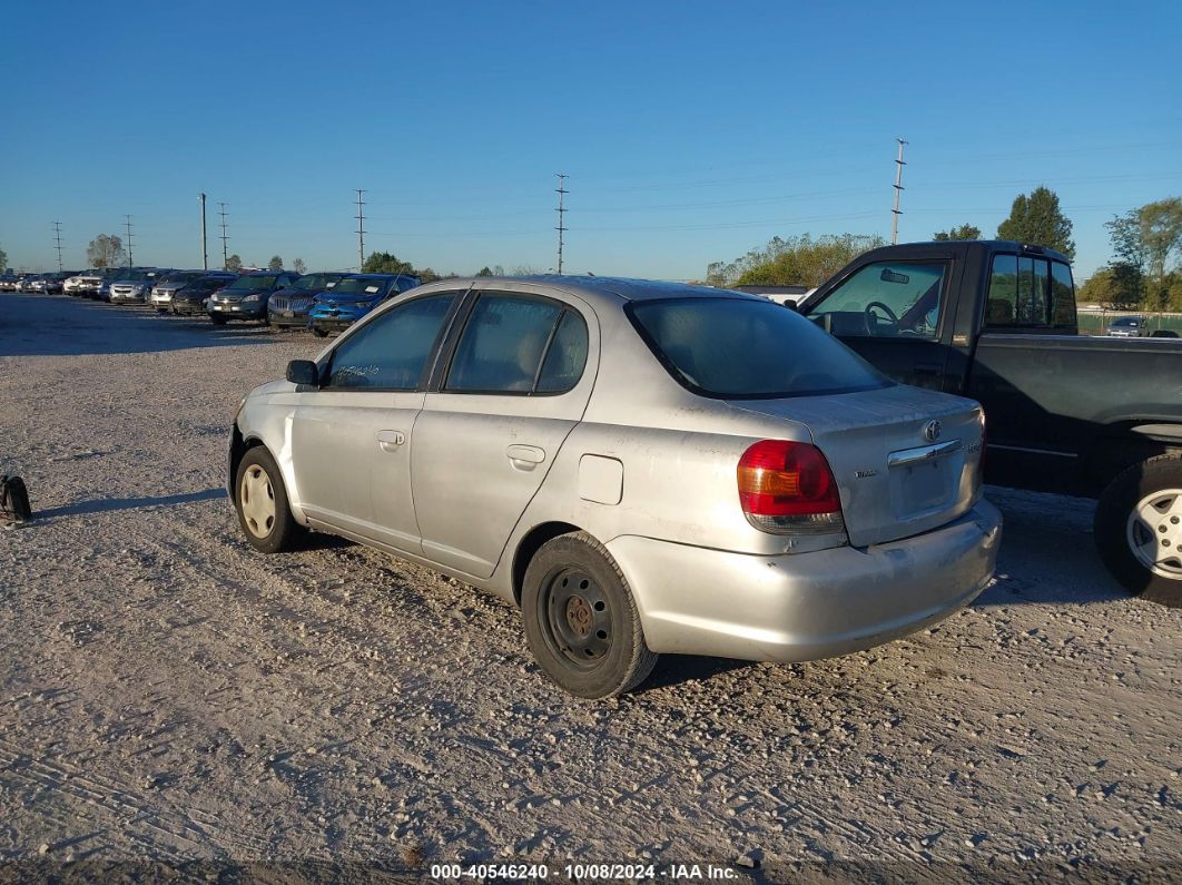 2003 TOYOTA ECHO Silver  Gasoline JTDBT123035049090 photo #4