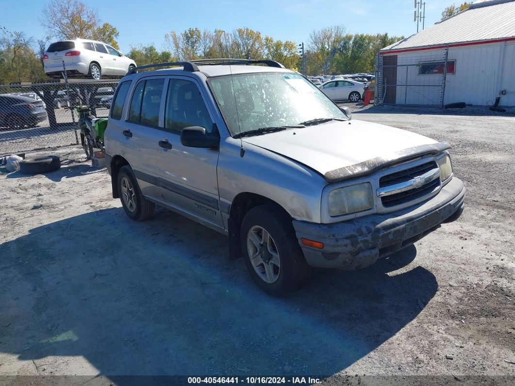 2002 CHEVROLET TRACKER HARD TOP BASE Silver  Gasoline 2CNBJ13C026925546 photo #1