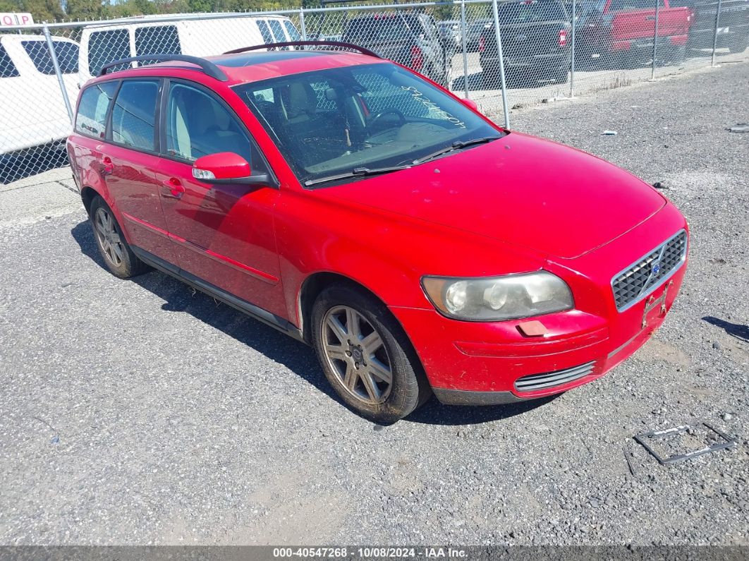 2007 VOLVO V50 2.4I Red  Gasoline YV1MW382172284531 photo #1