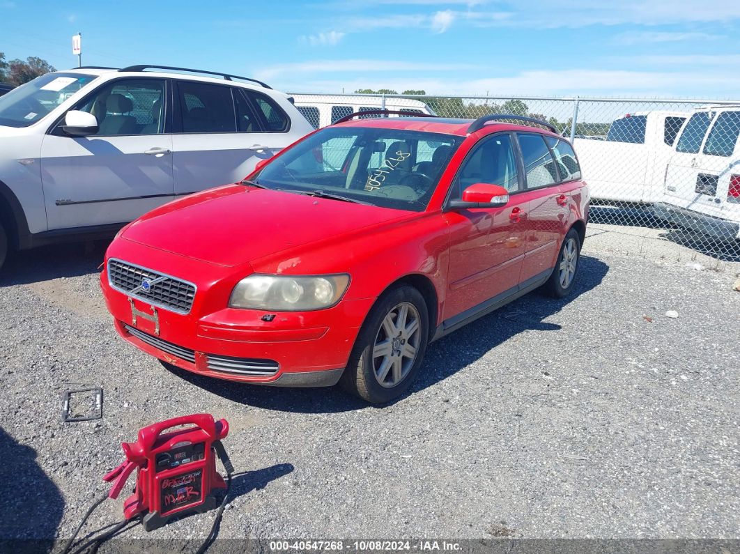 2007 VOLVO V50 2.4I Red  Gasoline YV1MW382172284531 photo #3