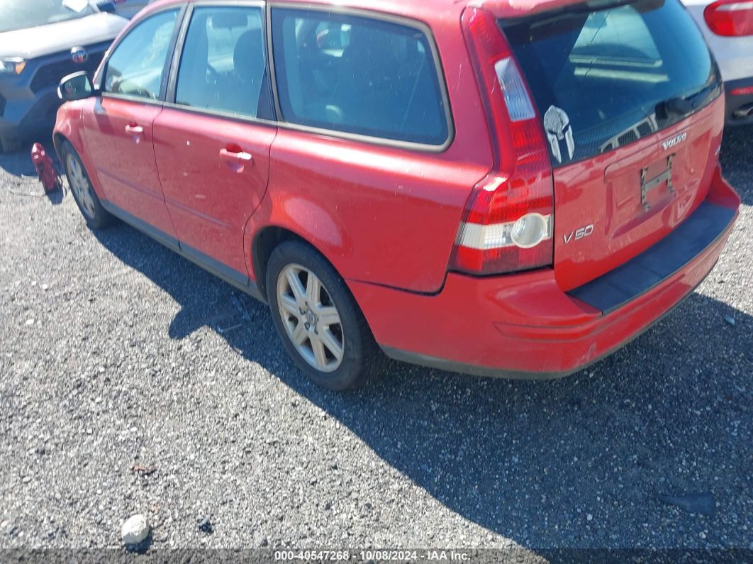 2007 VOLVO V50 2.4I Red  Gasoline YV1MW382172284531 photo #4