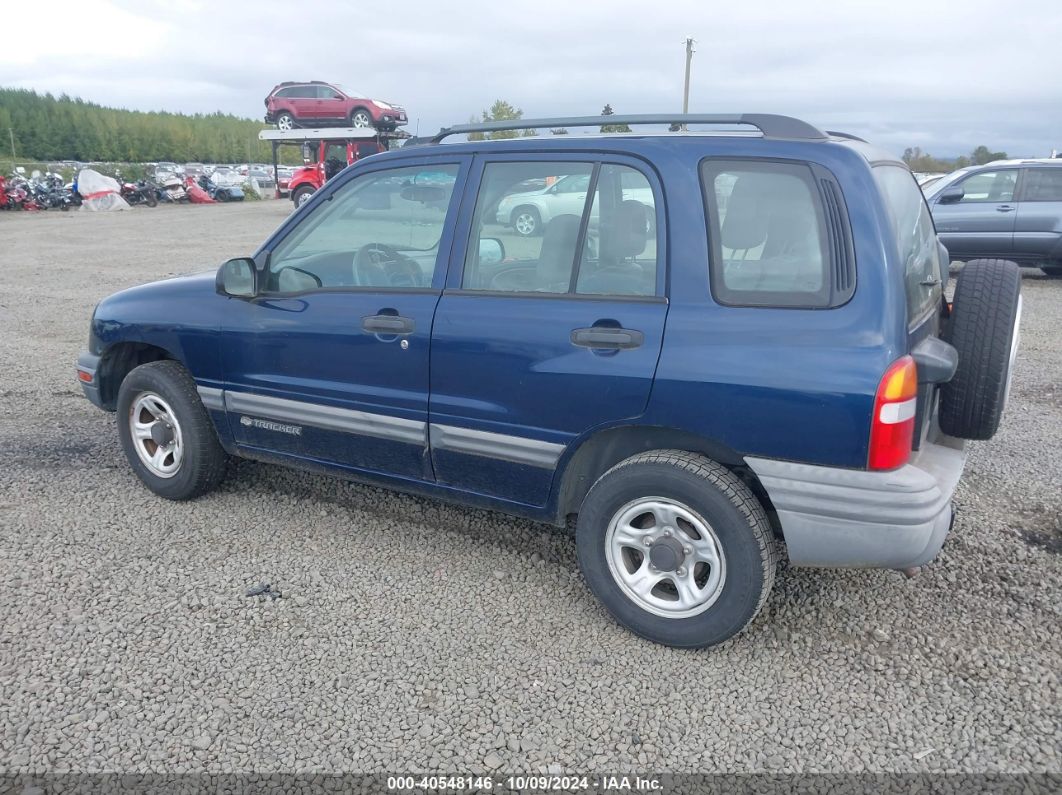 2003 CHEVROLET TRACKER HARD TOP BASE Blue  Gasoline 2CNBE13C336902428 photo #4