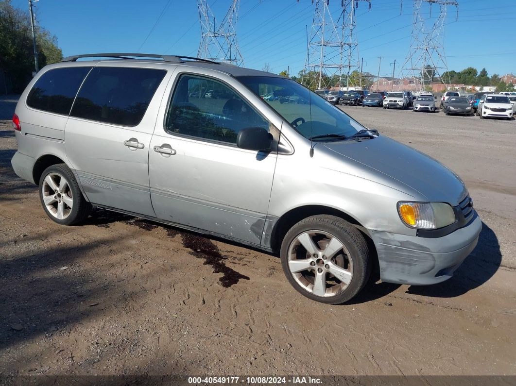 2002 TOYOTA SIENNA LE Silver  Gasoline 4T3ZF13C32U426636 photo #1