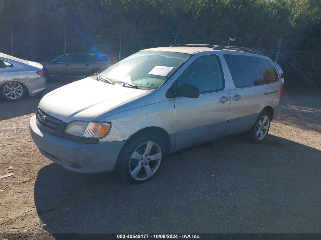 2002 TOYOTA SIENNA LE Silver  Gasoline 4T3ZF13C32U426636 photo #3