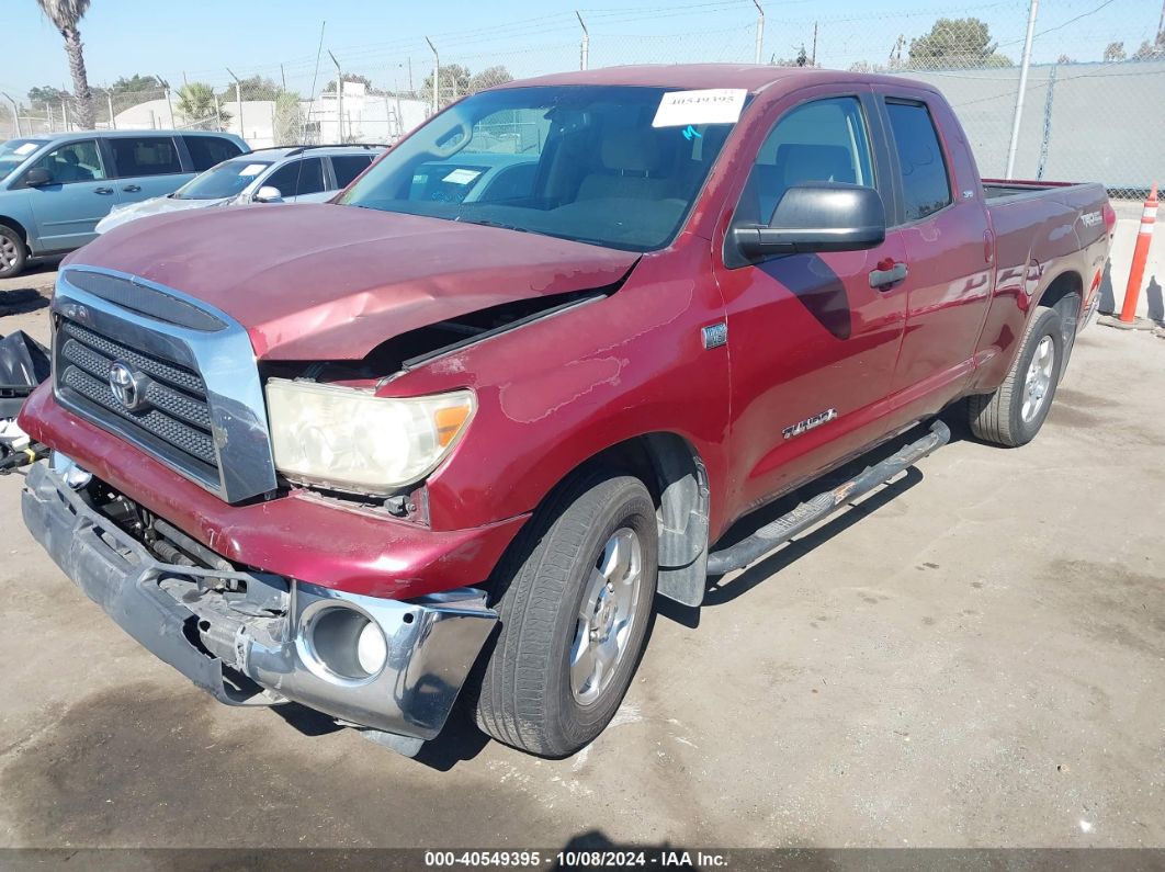 2007 TOYOTA TUNDRA SR5 4.7L V8 Red  Gasoline 5TFRT541X7X002421 photo #3