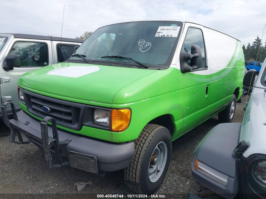 2007 FORD E-250 COMMERCIAL/RECREATIONAL Green  Gasoline 1FTNE24L07DA03474 photo #3