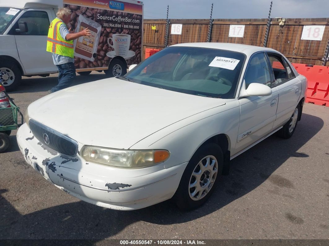 2002 BUICK CENTURY CUSTOM White  Gasoline 2G4WS52J721211299 photo #3