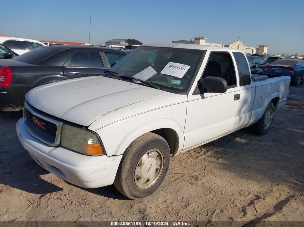 2002 GMC SONOMA SLS White  Gasoline 1GTCS19W928241788 photo #3