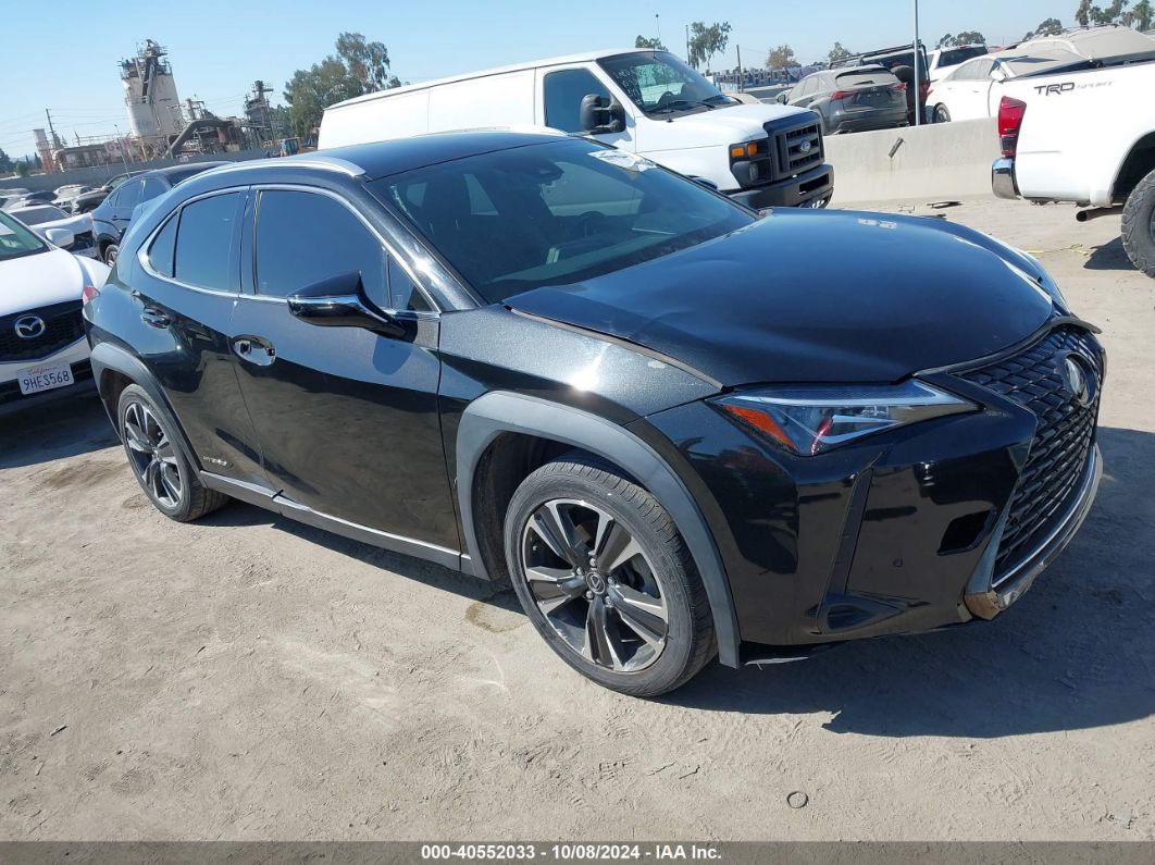 2020 LEXUS UX 250H Black  hybrid engine JTHX9JBH5L2031734 photo #1