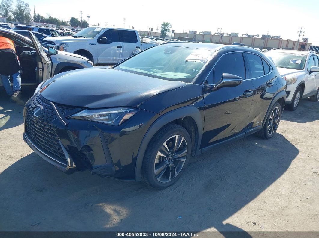 2020 LEXUS UX 250H Black  hybrid engine JTHX9JBH5L2031734 photo #3