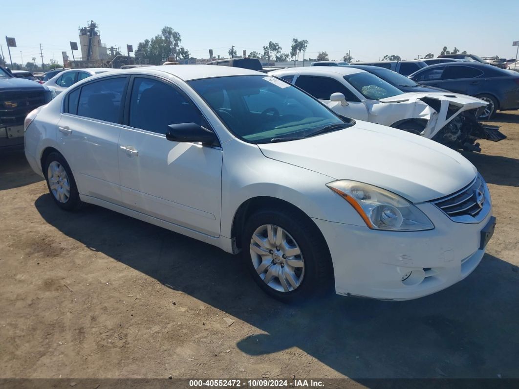 2012 NISSAN ALTIMA 2.5 White  Gasoline 1N4AL2AP0CN496675 photo #1