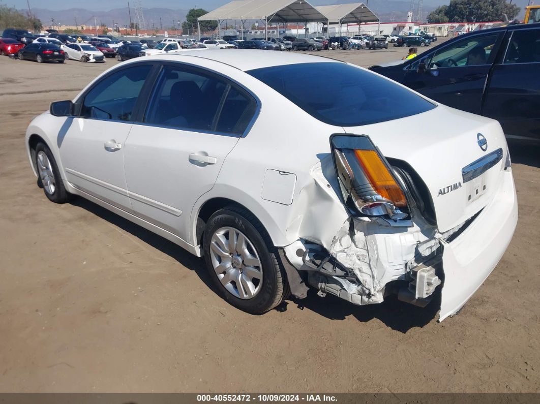 2012 NISSAN ALTIMA 2.5 White  Gasoline 1N4AL2AP0CN496675 photo #4