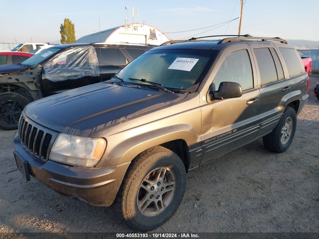 1999 JEEP GRAND CHEROKEE LIMITED Gray  Gasoline 1J4GW68N8XC578690 photo #3