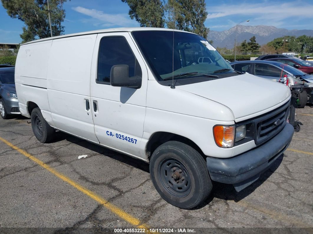 2004 FORD E-150 COMMERCIAL/RECREATIONAL White  Gasoline 1FTRE14W34HA44188 photo #1