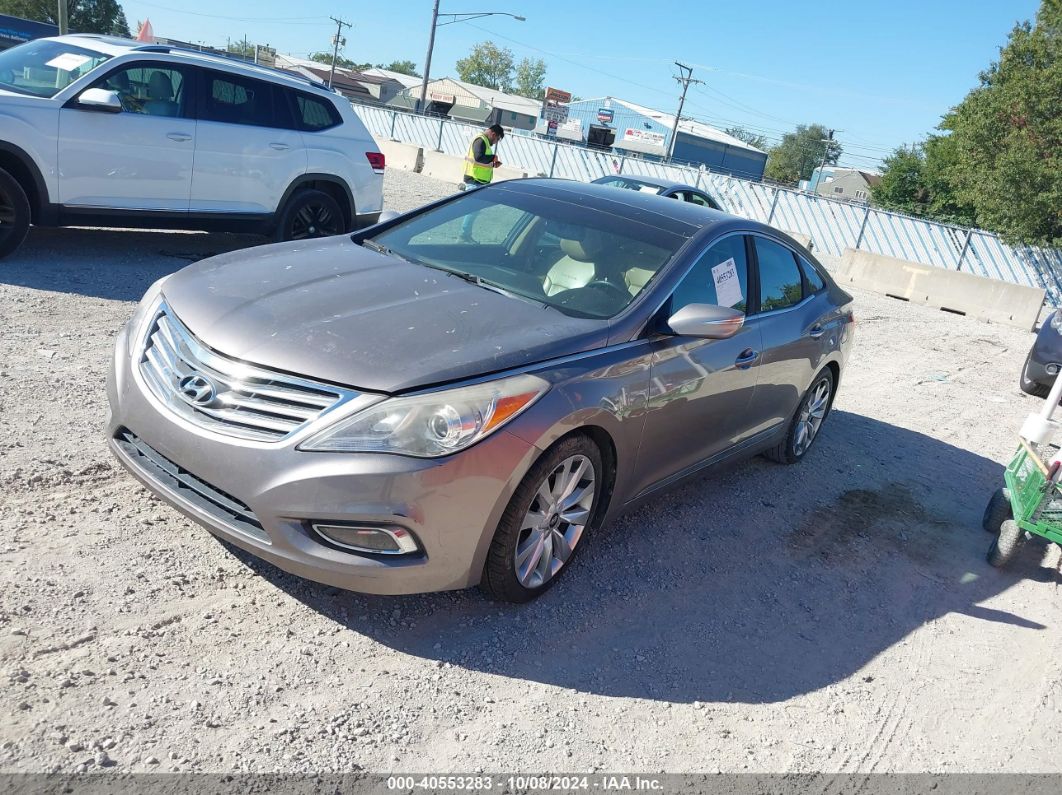 2012 HYUNDAI AZERA Tan  Gasoline KMHFH4JG9CA171264 photo #3