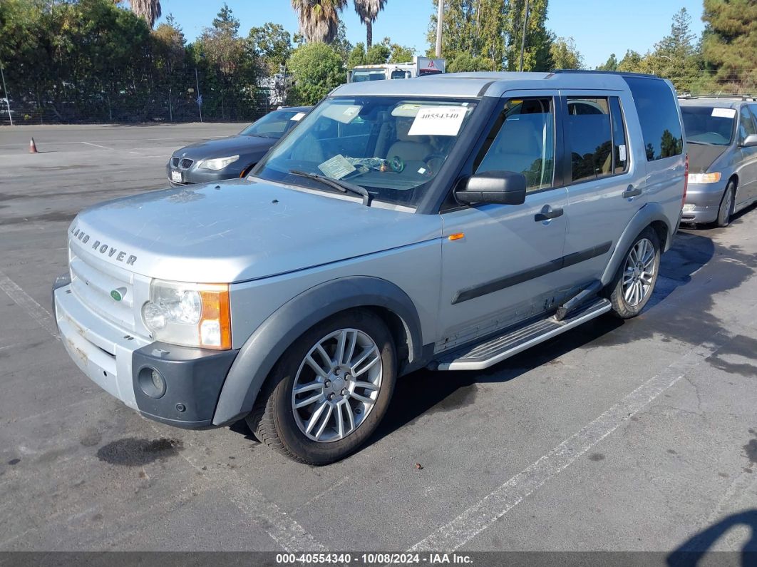 2008 LAND ROVER LR3 V8 HSE Silver  Gasoline SALAG25458A466268 photo #3