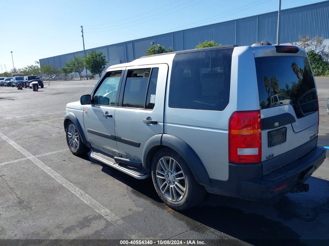 2008 LAND ROVER LR3 V8 HSE Silver  Gasoline SALAG25458A466268 photo #4